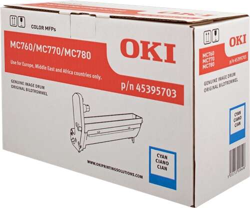 OKI MC760/MC770/MC780 Cyan Original Image Drum - 45395703