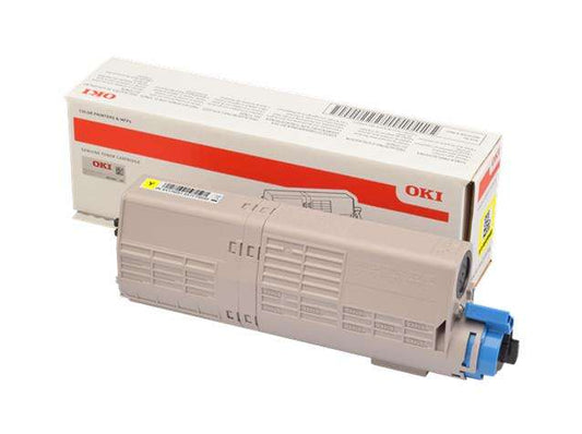 OKI C532DN/C542DN/MC573DN/MC563DN Yellow Original Toner Cartridge - 46490401
