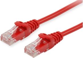 Cable de red desde RJ45 macho a RJ45 macho UTP categoria 6 longitud 3 metros rojo