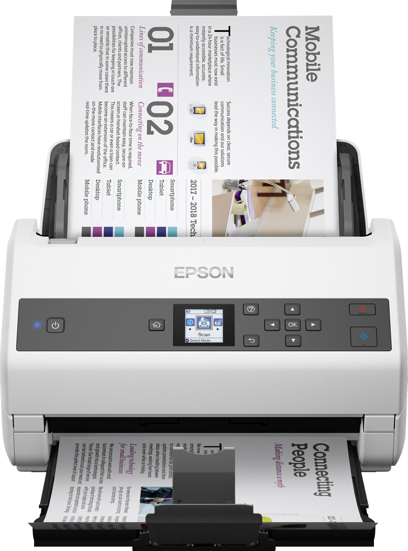 Escáner Epson DS-870 A4 Color ADF USB 3.0 (B11B250401)