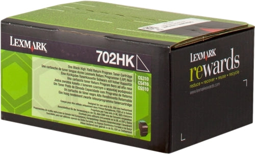 Lexmark CS310/CS410/CS510 Black Original Toner Cartridge - 70C2HK0/70C0H10/70C0H10/702HK