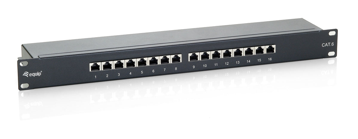 EQUIP Patch Panel 16p. Cat.6 Apantallado (EQ326416)