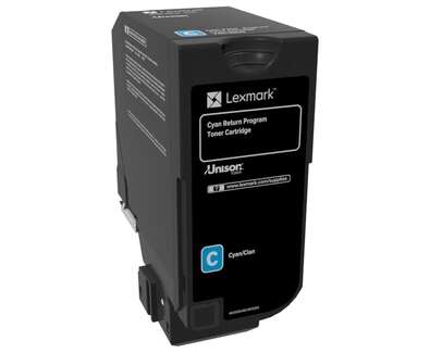 Lexmark CS720/CS725/CX725 Cyan Original Toner Cartridge - 74C20C0