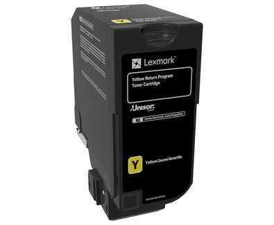 Lexmark CS720/CS725/CX725 Yellow Original Toner Cartridge - 74C20Y0
