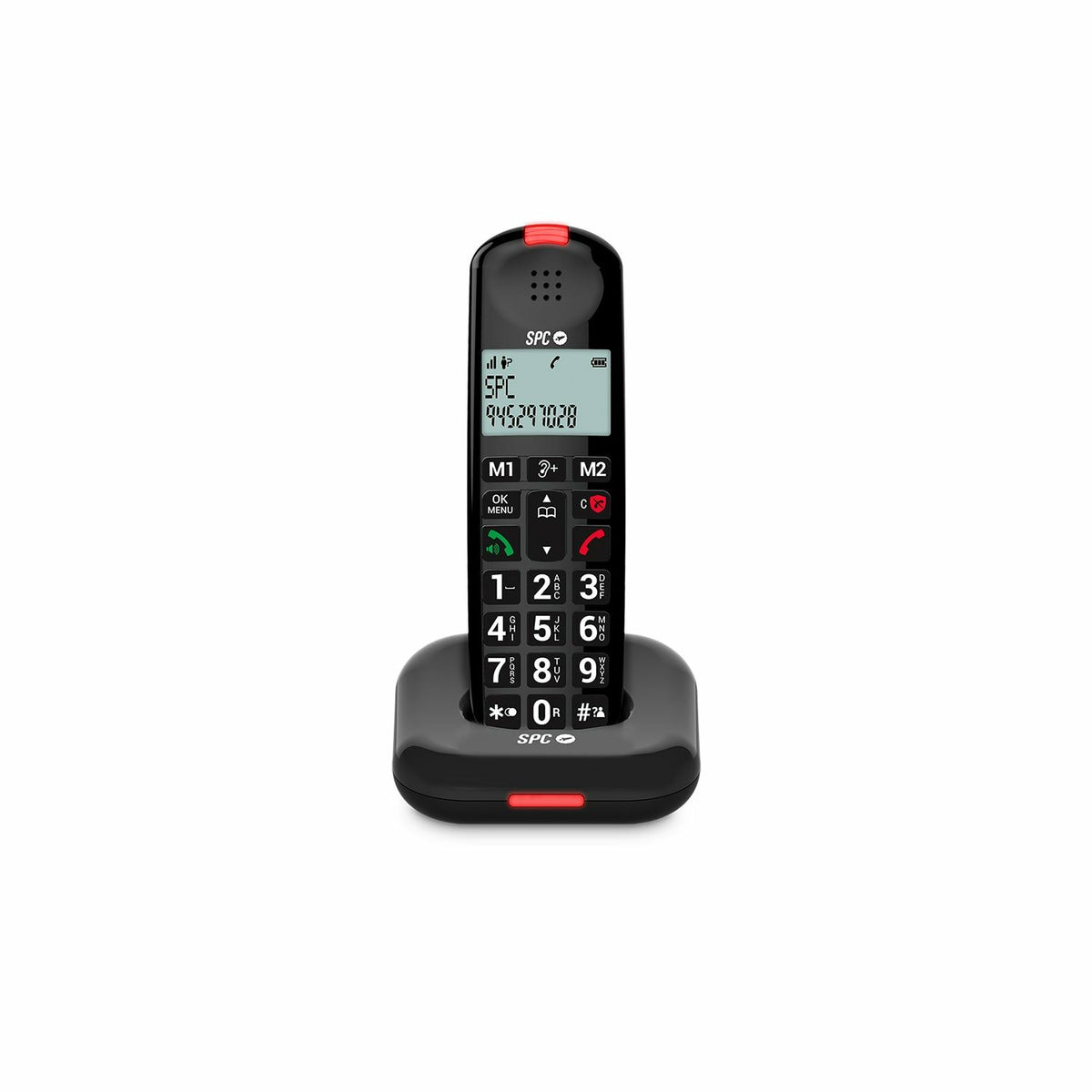 Teléfono Inalámbrico SPC Comfort Kairo Negro (7612N)