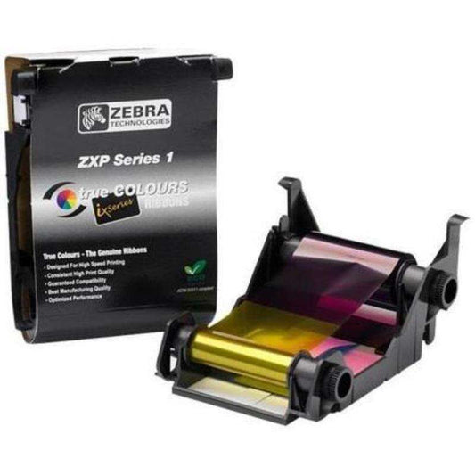 Zebra ZXP Series 1 Original True Colors YMCKO Ribbon - 800011-140