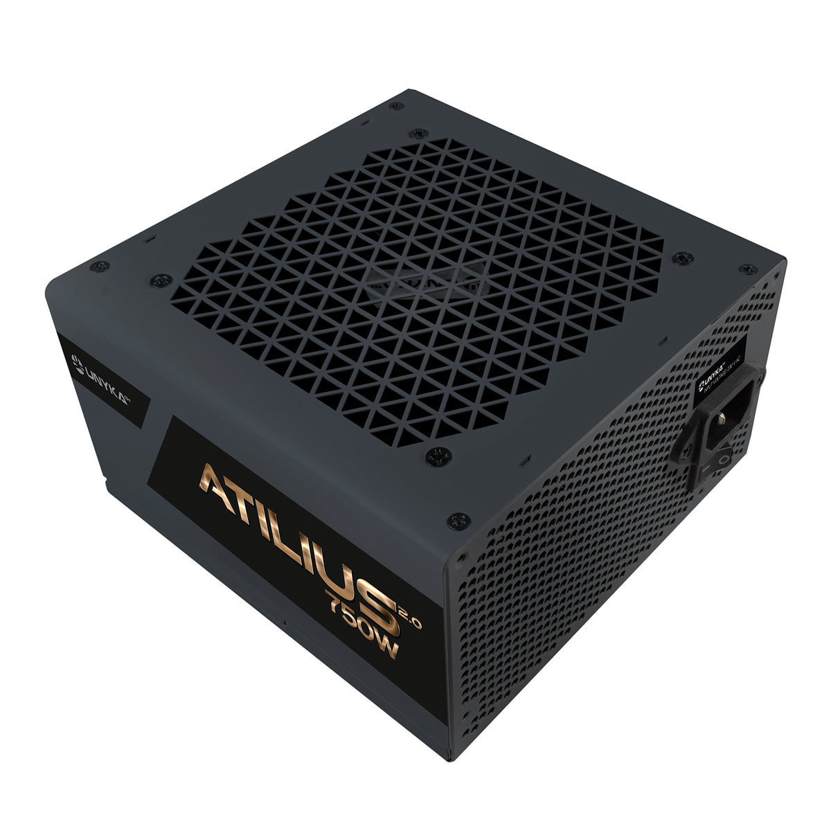 Fuente Unyka Atilius 2.0 ATX 750W 80+ Negra (UK212701)