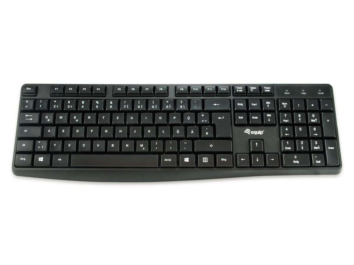 Teclado EQUIP Life USB Portugués Negro (EQ245212)