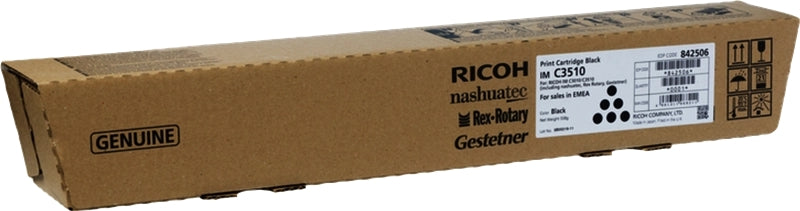 Ricoh IMC3010/IMC3510 Black Original Toner Cartridge - 842506