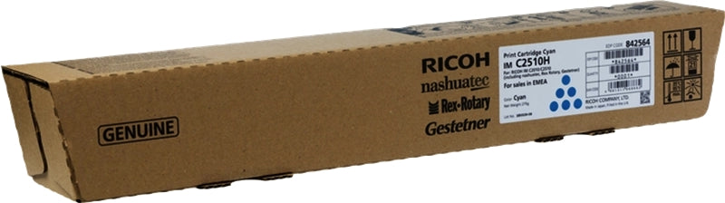 Ricoh IMC2010/IMC2510 Cyan Original Toner Cartridge - 842564/842568