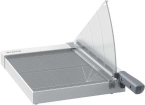 Guillotina precision home a4 para corte de papel hasta 8 hojas cuchilla de acero inoxidable templado compacta y ligera color gris antracita