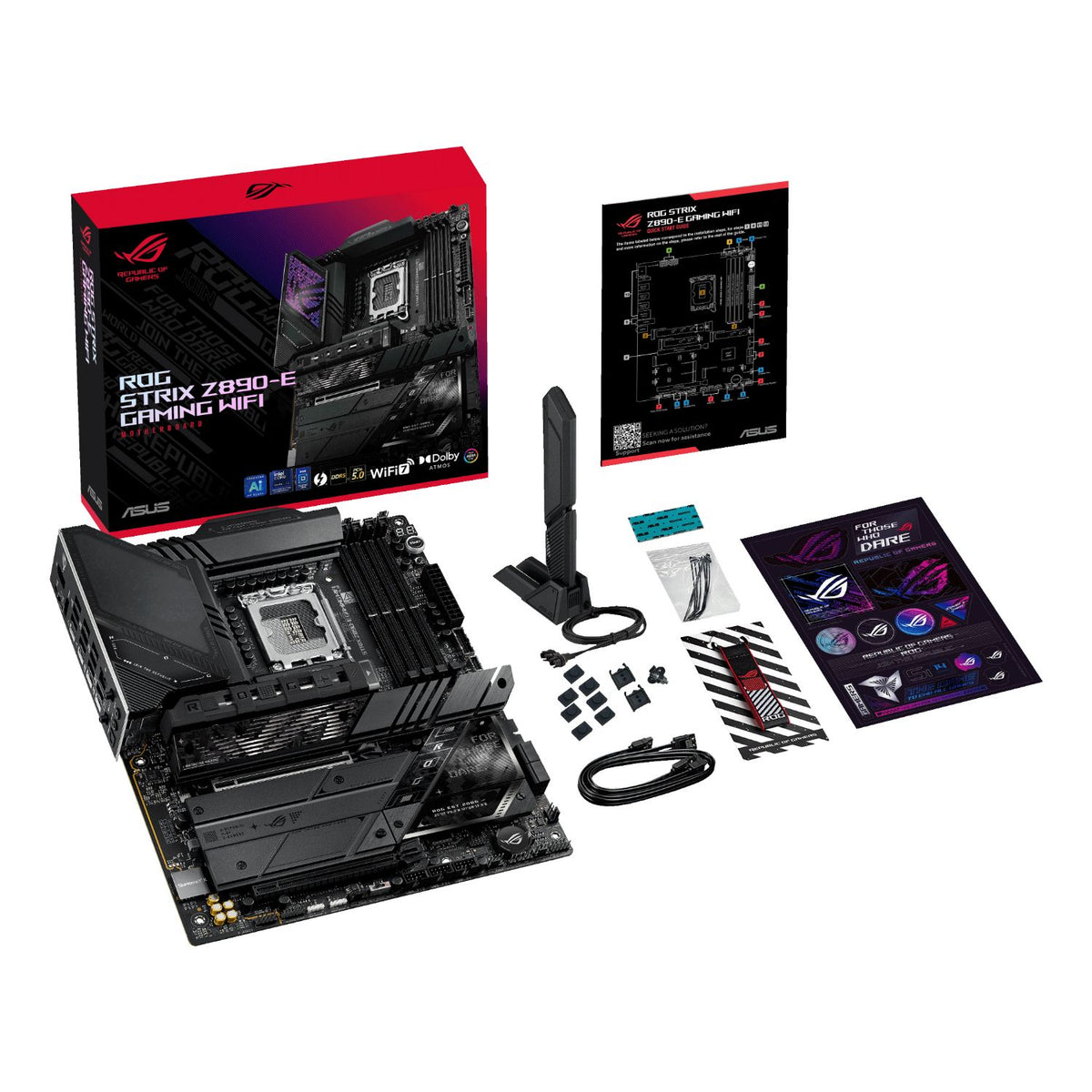 ASUS ROG STRIX Z890-E GAMING WIFI:(1851) 4DDR5 HDMI ATX
