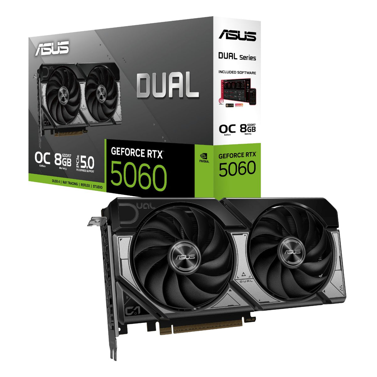 ASUS DUAL-RTX5060-O8G 8Gb GDDR7 (90YV0N12-M0NA00)