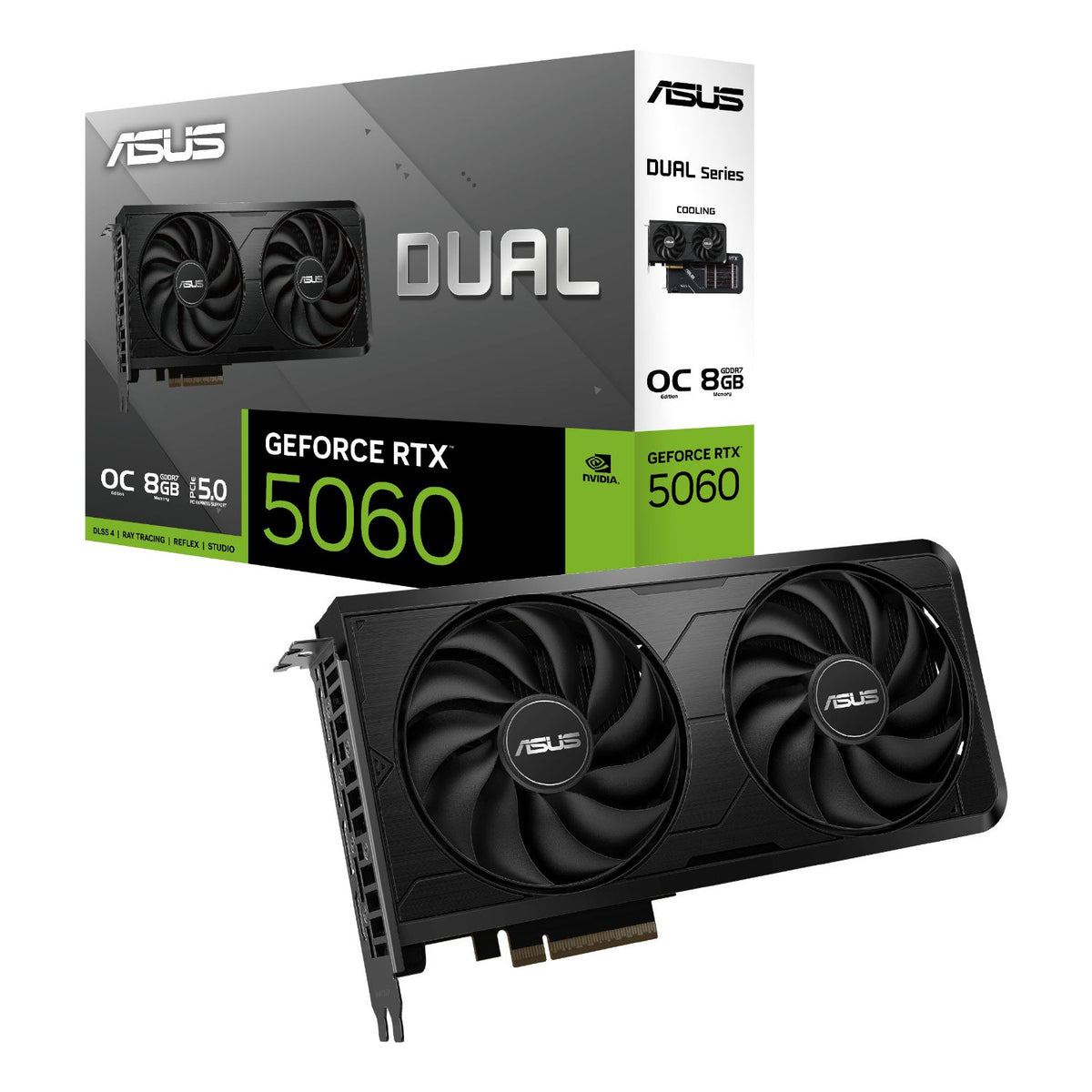 ASUS DUAL-RTX5060-O8G-EVO 8Gb GDDR7 (90YV0NS0-M0NB00)
