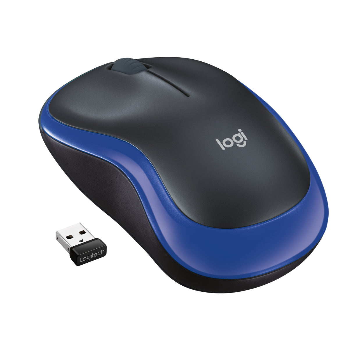 RATON LOGITECH M185 WIRELESS BLUE