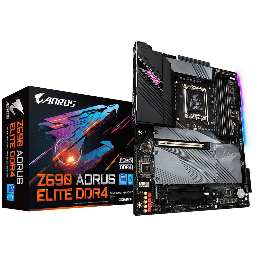 GIGABYTE Z690 AORUS ELITE DDR4: (1700) 4DDR4 HDMI ATX (Z690 AORUS ELITE DDR4 1.0)
