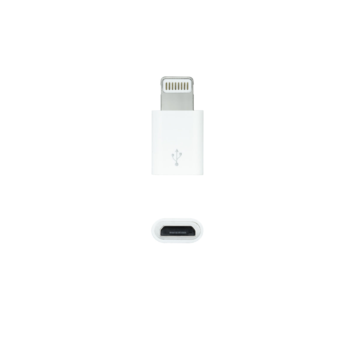 Nanocable Lightning/M a mUSB/H Blanco (10.10.4100)