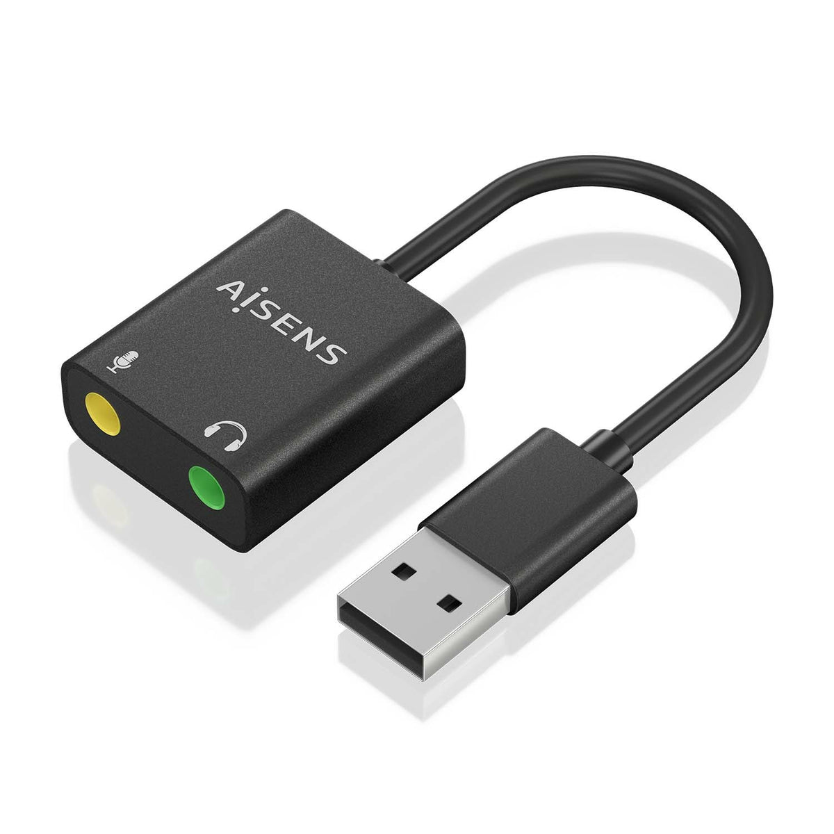 Tarjeta de Sonido AISENS USB/M-2x3.5mm/H (A106-0769)