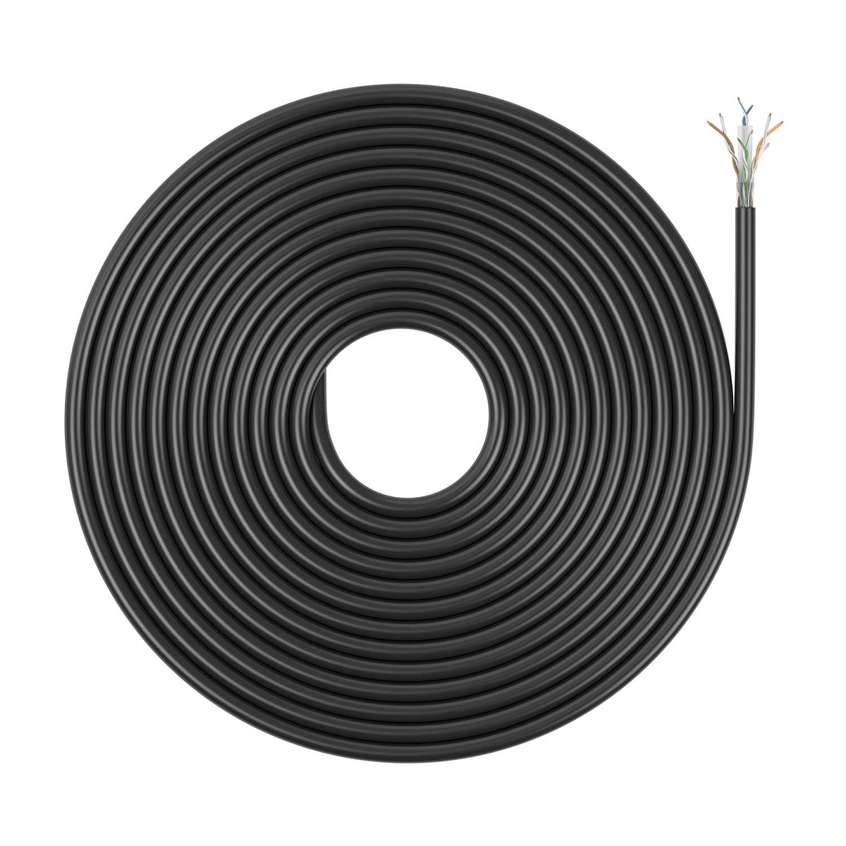 Cable AISENS RJ45 Cat6 UTP AWG23 305m Negro (A135-0751)