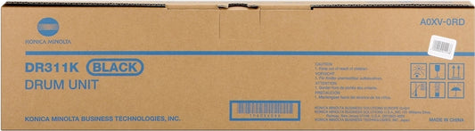Konica Minolta DR311 Black Original Image Drum - DR311K/A0XV0RD (Drum)