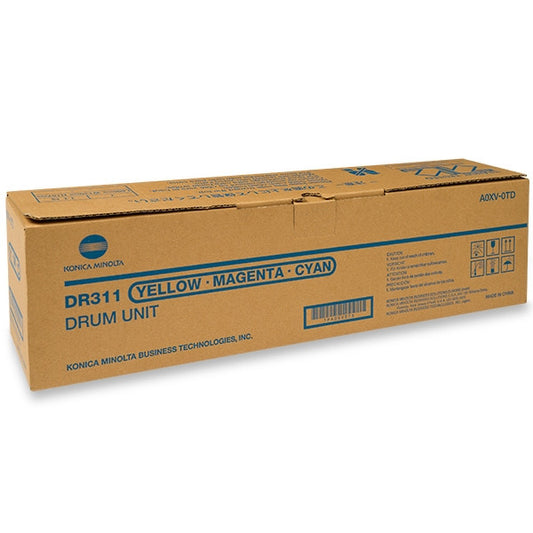 Konica Minolta DR311 Color Original Image Drum - DR311CMY/A0XV0TD (Drum)