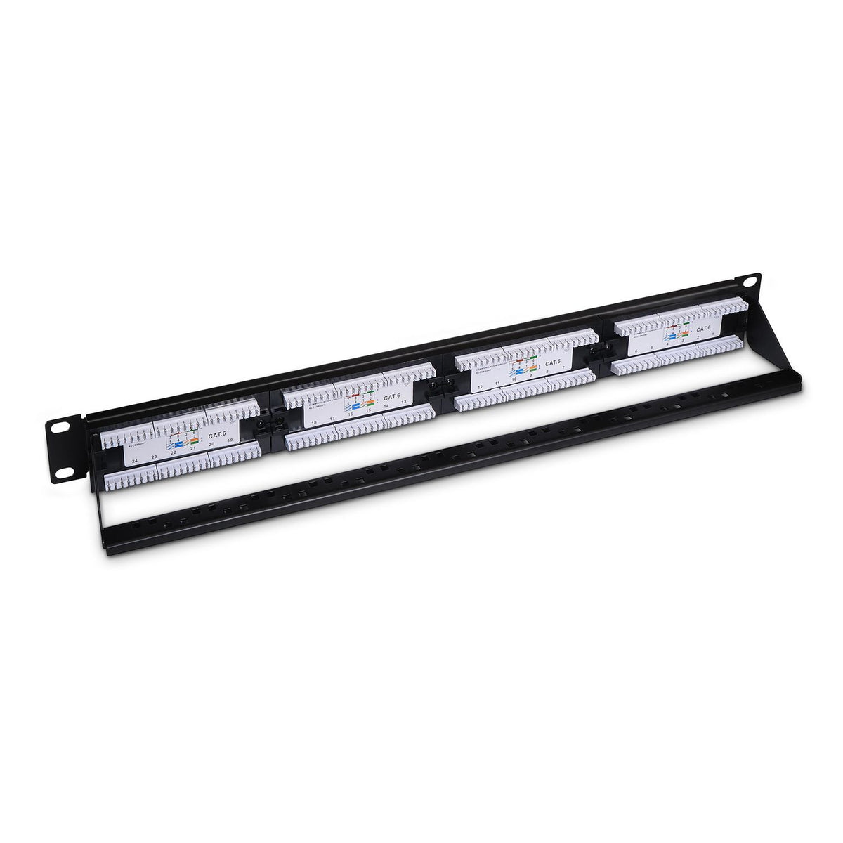 PATCH PANEL AISENS 19" 24 PUERTOS CAT 6 UTP