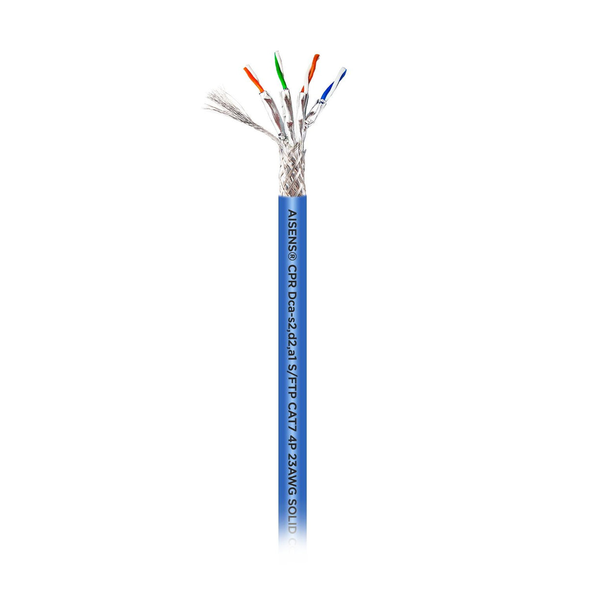 Cable Red AISENS RJ45 Cat7 S/FTP 100m Azul (A146-0664)