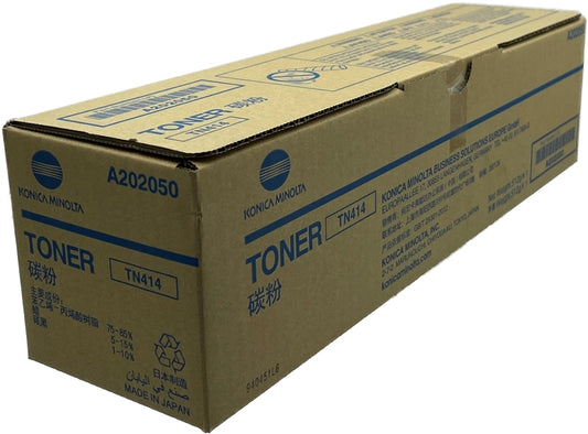 Konica Minolta TN414 Black Original Toner Cartridge - A202050