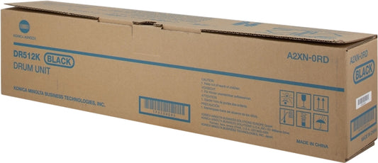 Konica Minolta DR512 Black Original Image Drum - DR512K/A2XN0RD (Drum)