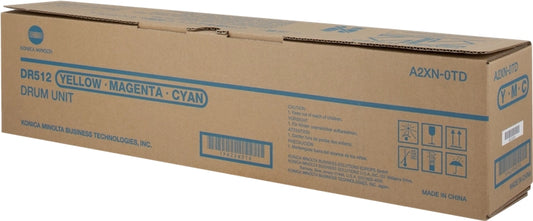 Konica Minolta DR512 Original Image Drum - DR512CMY/A2XN0TD (Drum)