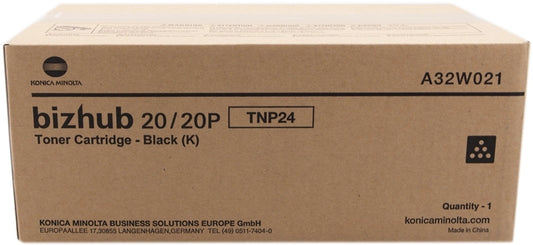 Konica Minolta TNP24 Black Original Toner Cartridge - A32W021