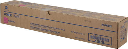 Konica Minolta TN512 Magenta Original Toner Cartridge - TN512M/A33K352