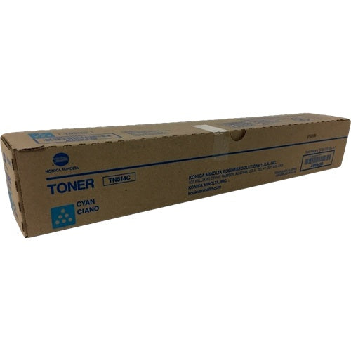 Konica Minolta TN514 Cyan Original Toner Cartridge - A9E8450/TN514C