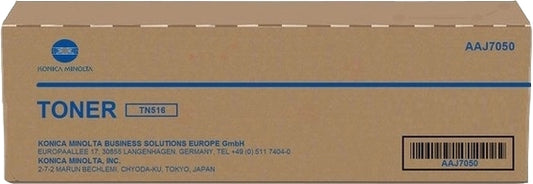 Konica Minolta TN515/TN516 Black Original Toner Cartridge - AAJ7050
