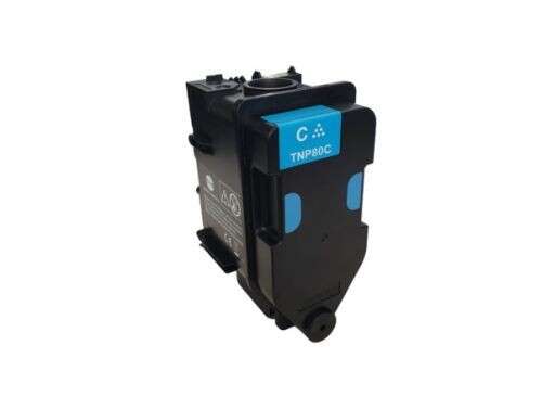 Konica Minolta TNP80 Cyan Original Toner Cartridge - TNP80C/AAJW452