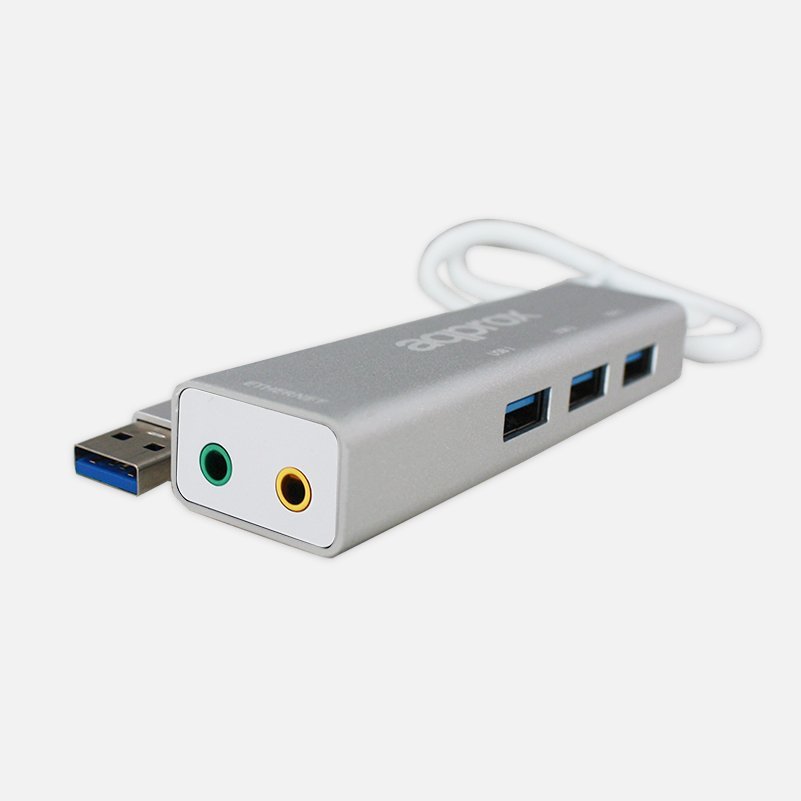 T. Sonido Approx USB 5.1 + Hub 3xUSB 3.0 (APPUSB51HUB)