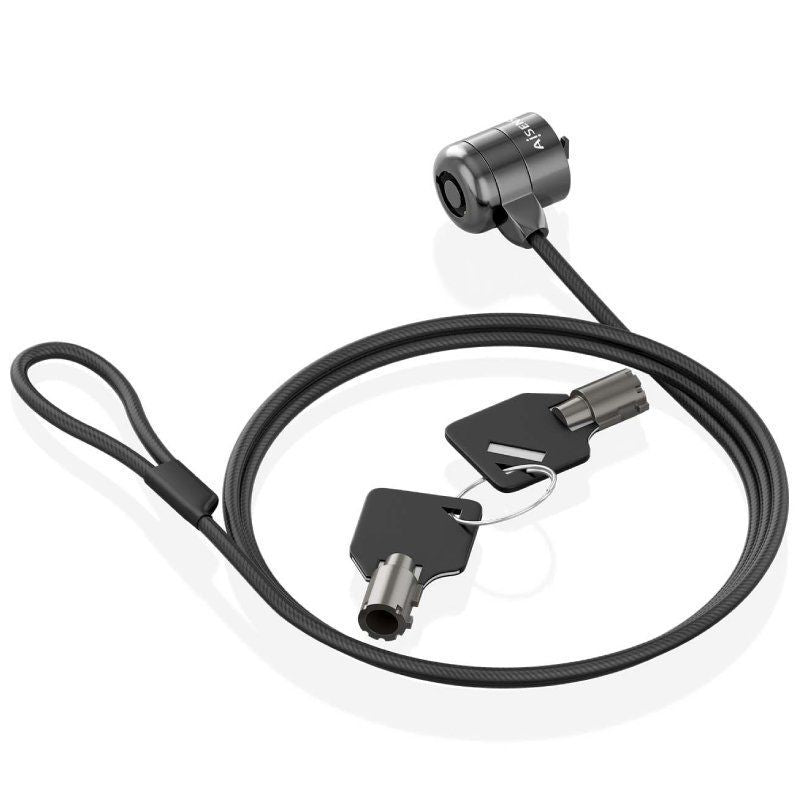 Cable Seguridad AISENS Cerradura 1.5m (ASLK-D40K04-BK)