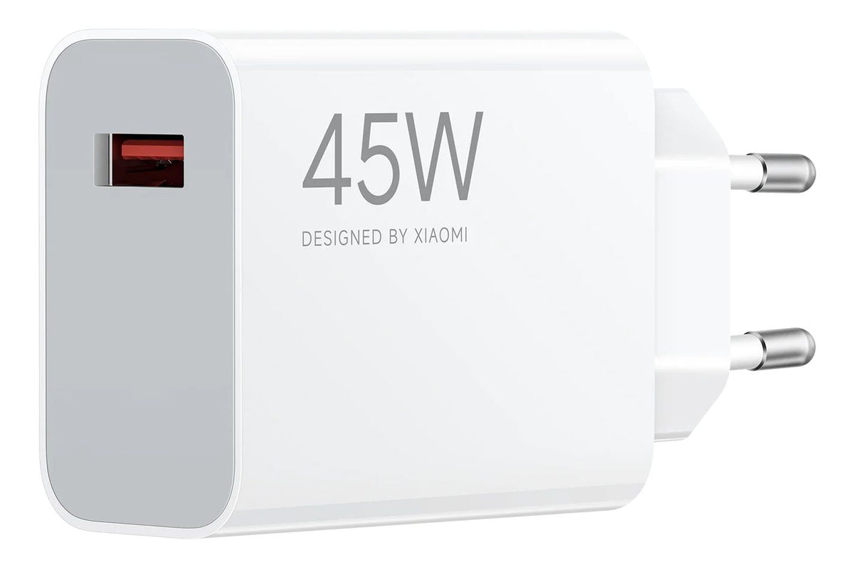 Cargador de Pared XIAOMI 45W 1xUSB-A Blanco (BHR07SLEU)