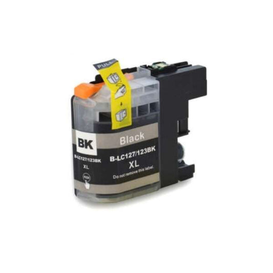 Brother LC123XL/LC121XL Black Generic Ink Cartridge - Replaces LC123BK/LC121BK