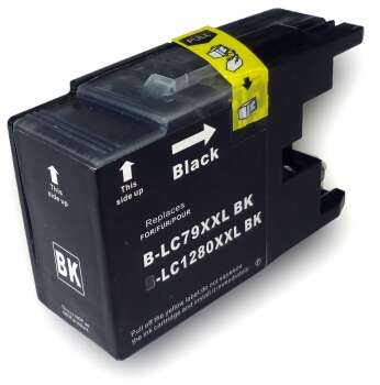 Brother LC1280XL Black Generic Ink Cartridge - Replaces LC1280XLBK