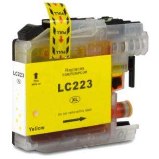 Brother LC223/LC221 Yellow Generic Ink Cartridge - Replaces LC223Y/LC221Y