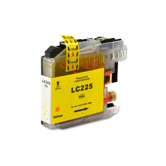 Brother LC225XL Yellow Generic Ink Cartridge - Replaces LC225XLY