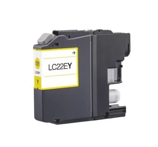 Brother LC22E Yellow Generic Ink Cartridge - Replaces LC22EY