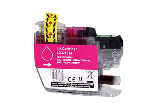 Brother LC3213/LC3211 Magenta Generic Ink Cartridge - Replaces LC3213M/LC3211M