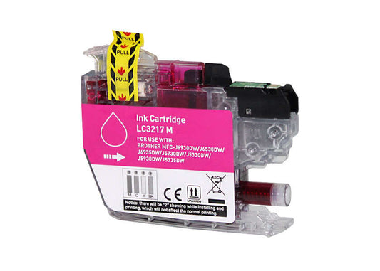 Brother LC3217 Magenta Generic Ink Cartridge - Replaces LC3217M