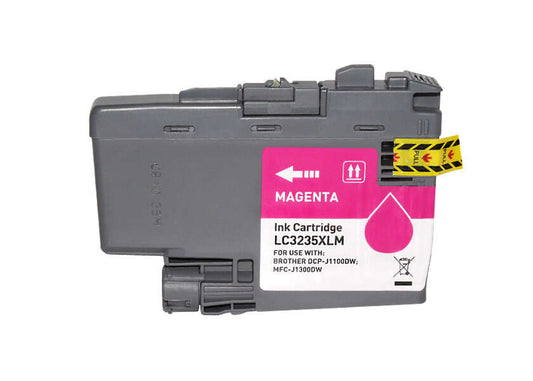 Brother LC3235XL/LC3233 Magenta Generic Ink Cartridge - Replaces LC3235XLM/LC3233M