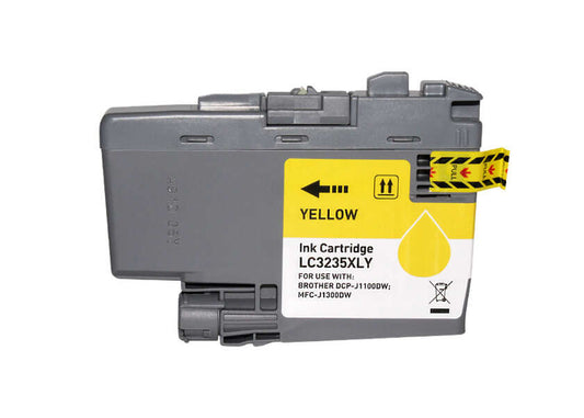 Brother LC3235XL/LC3233 Yellow Generic Ink Cartridge - Replaces LC3235XLY/LC3233Y
