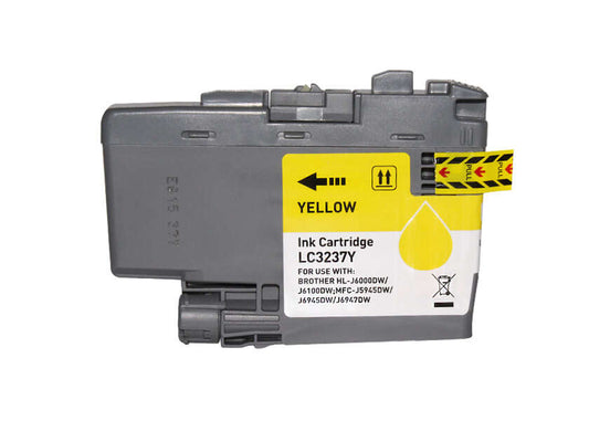 Brother LC3237 Yellow Pigment Ink Cartridge Generic - Replaces LC3237Y