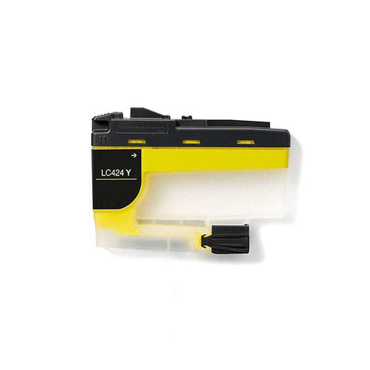 Brother LC424 Yellow Generic Ink Cartridge - Replaces LC424Y