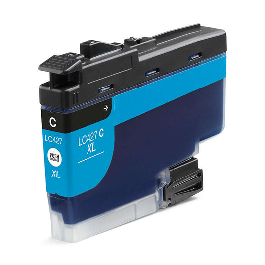 Brother LC427XL Cyan Pigmented Ink Cartridge Generic - Replaces LC427XLC